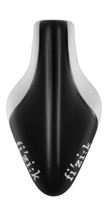 Siodło triathlonowe Fizik Mistica Carbon Braided Regular Czarno-białe