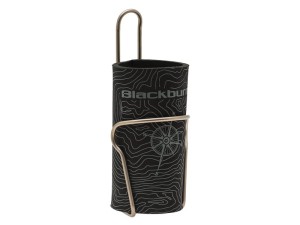 Koszyk na bidon BLACKBURN TALLBOY & KOOZIE z wkładką neoprenową aluminiowy tytanowy