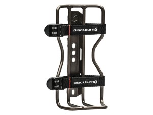 Koszyk na butelkę BLACKBURN OUTPOST CARGO (na torbę, worek, śpiwór) aluminiowy 155g tytanowy