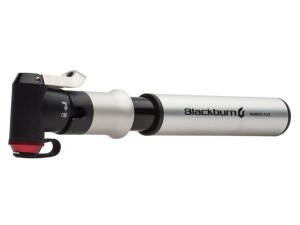 Pompka ręczna BLACKBURN MAMMOTH FLEX HV 50psi wężyk, nanometr srebrna