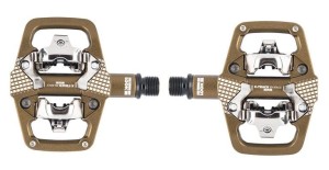Pedały MTB Look X-Track EN-Rage Plus brązowe + bloki